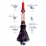 Science Art: <i>Mercury Spacecraft,</i> by McDonnell/NASA Science Art: <i>Mercury Spacecraft,</i> by McDonnell/NASA