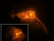 Scientific illustration of M87 black hole taken by Chandra X-ray Observatory