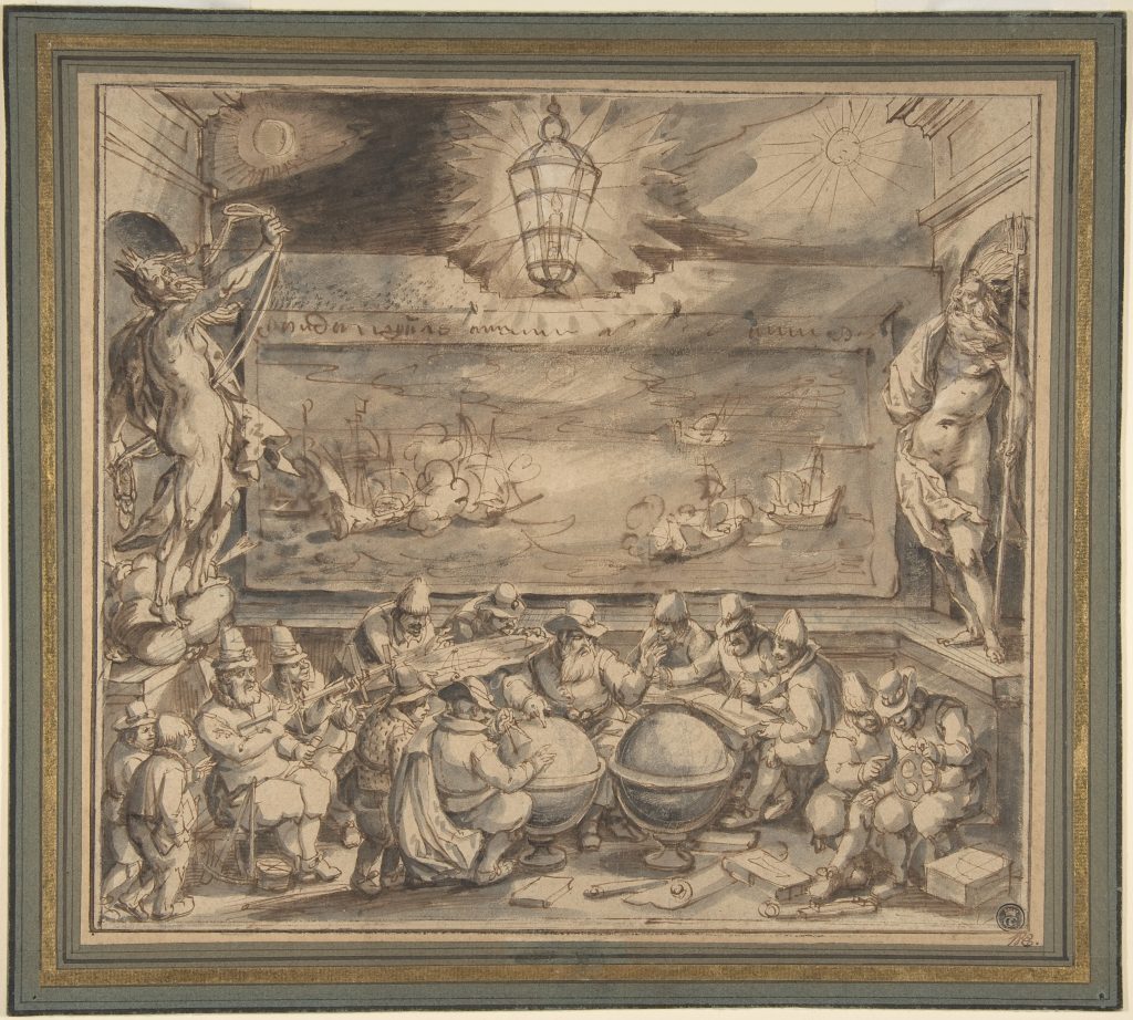 Scientific Illustration of an Early Modern or Late Renaissance class for exploration; how sailors got where they were going.
