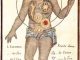 Scientific Illustration by Johann Georg Gichtel, of the human body - an alchemical view