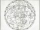 Scientific Illustration of the stars of the southern hemisphere, as charted by John Flamsteed