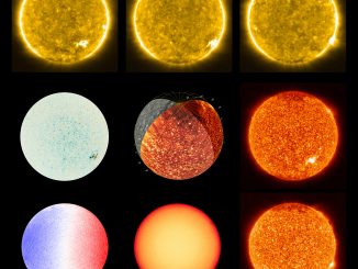 Scientific illustrations of the sun from the European Space Agency's Solar Observer mission