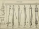 Scientific illustration of pulleys in block and tackle arrangements, increasing mechanical efficiency.