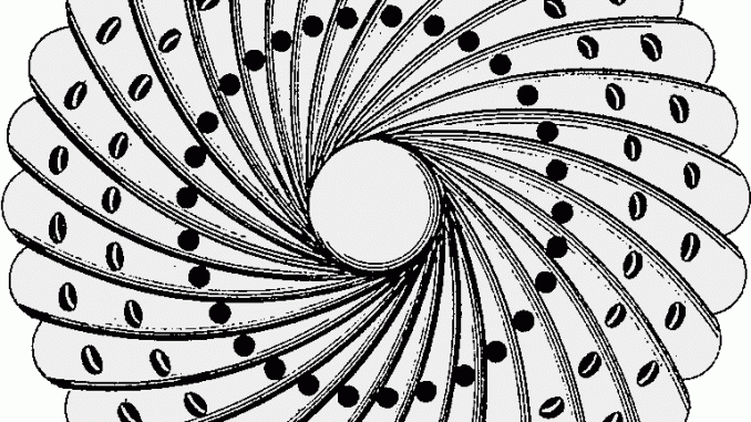 Scientific illustration of a 19th-century brassiere invention
