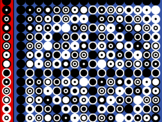 Scientific illustration of a times table.