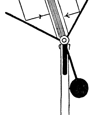 Scientific illustration of a solar collector, a device used to capture energy (light or heat) from the Sun. Arrows show the direction of rays that bounce off angled reflectors toward a bulb that collects them, apparently heating a coil probably filled with fluid. There are no labels on this diagram.