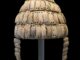 Scientific illustration of an ancient Greek helmet.