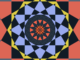Scientific illustration of angles, forming squares, rectangles, and other polygons. Mathematics in colorful patterns.