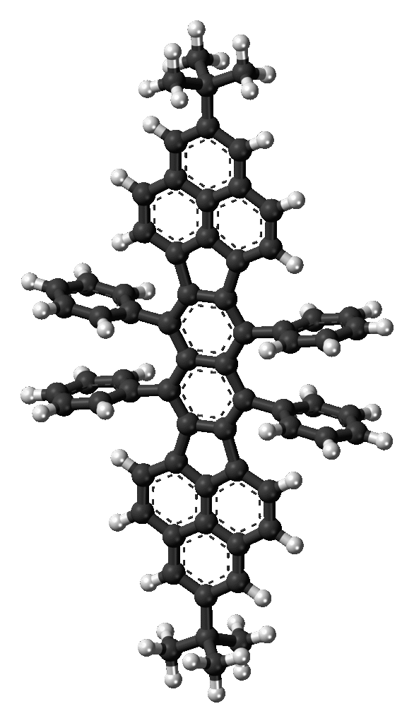 Science Art: <i>Bisphenalenyl Biradical Ball</i>, by Jynto, 2011
