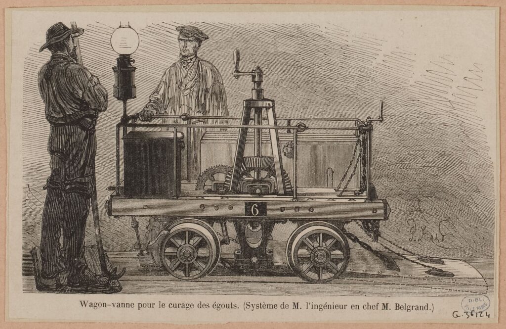 Science Art: <i>Égouts de Paris</i>, by Jules Ferat.