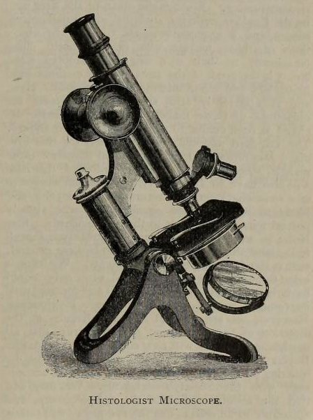 Science Art: <i>Histologist Microscope</i>, 1900
