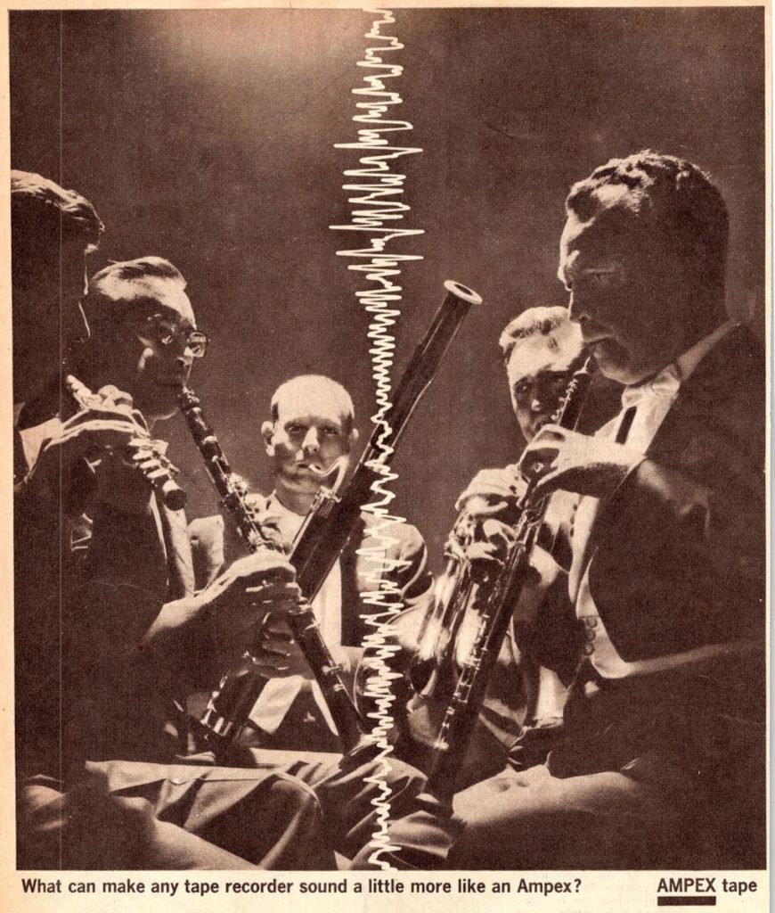 Science Art: <i>What can make any tape recorder sound a little more like an Ampex?</i>, 1963.